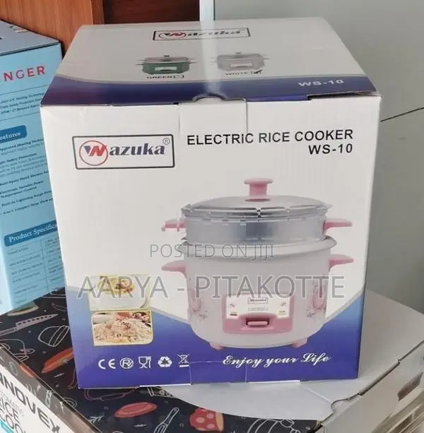 wazuka Rice Cooker 1L Capacity ( 500g)