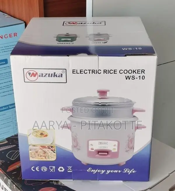 wazuka Rice Cooker 1L Capacity ( 500g)