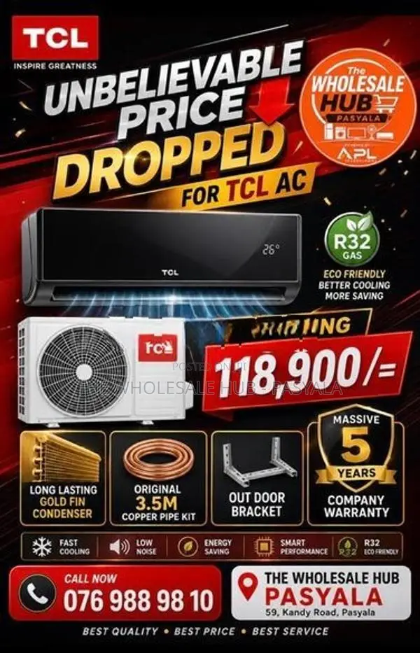 Tcl Save in Series Non Inverter Ac
