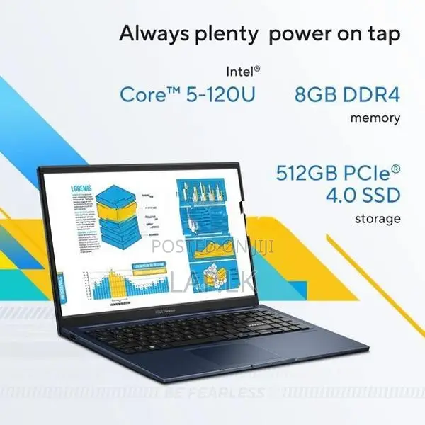 Asus Core 5 120U–14th GEN 15.6-inch 8GB / 16GB DDR5 RAM 512GB NVMe