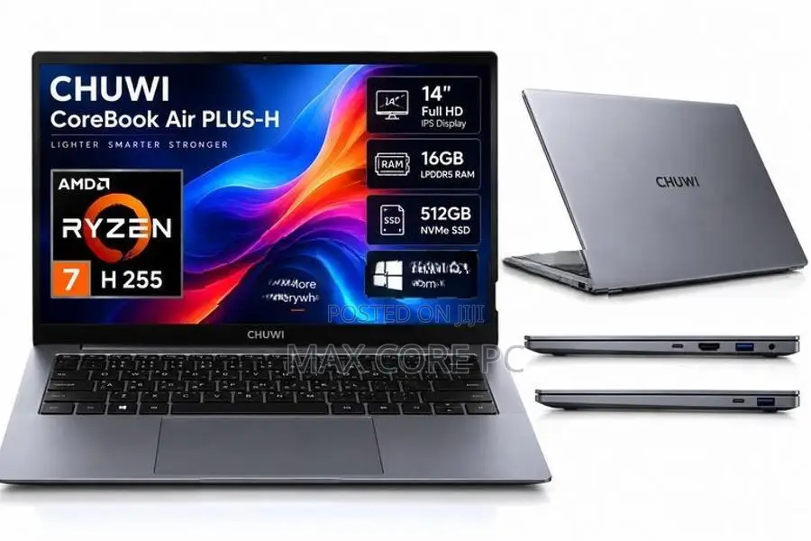 CHUWI CoreBook Air PLUS-H Ryzen 7H| 16GB DDR5|512GB NVme
