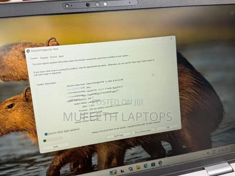 Dell i5 12Gen 16/512GB 15.6”FHD Display