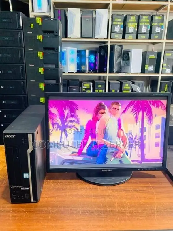 Core i7 6TH GEN PC With 22' Wide LED Monitor