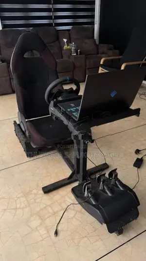 Logitech G923 Racing Wheel with Pedals Shifter Custom SIM Rig