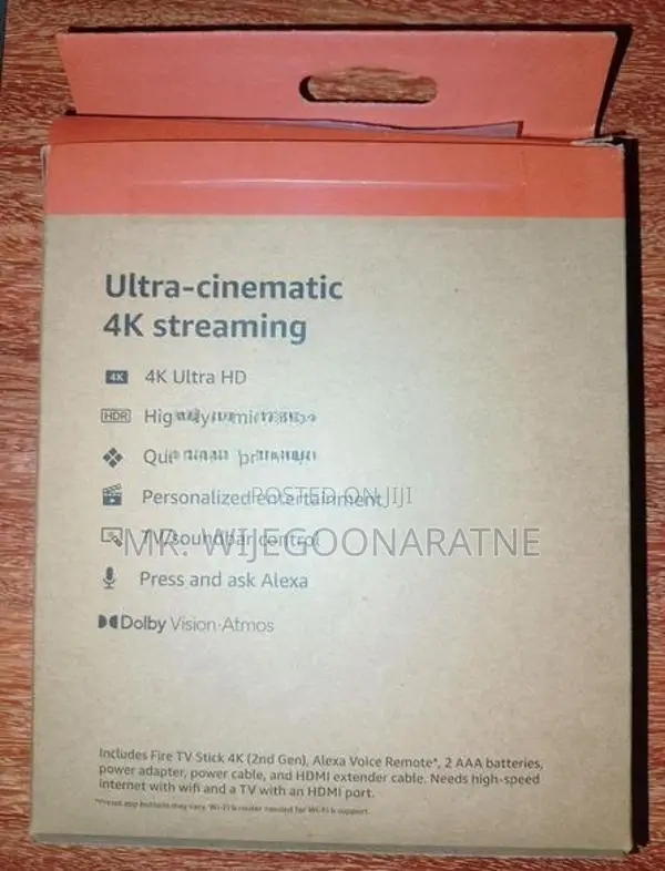 Amazon Fire Stick 4k Gen 2