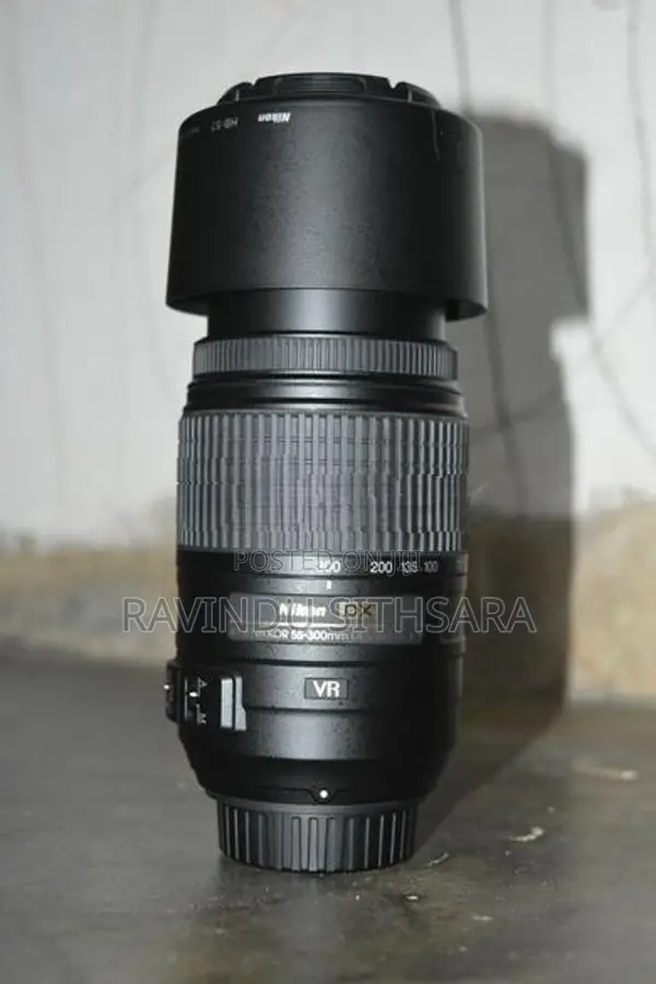 Nikon AF-S DX Nikkor 55-300mm F/4.5-5.6G ED VR Lens