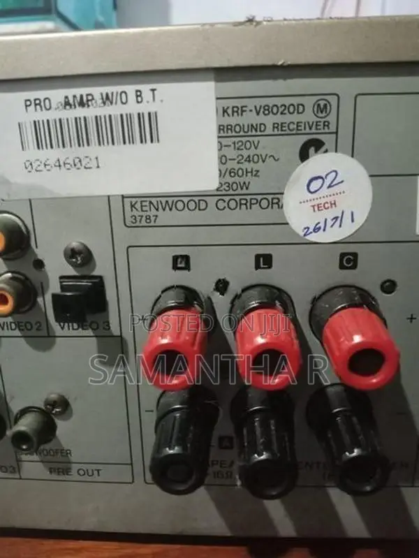 AV Receiver - Kenwood KRF-V8020D