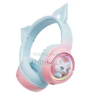 ONIKUMA B5 RGB Cat Ear Tri-Mode Wireless Gaming Headset