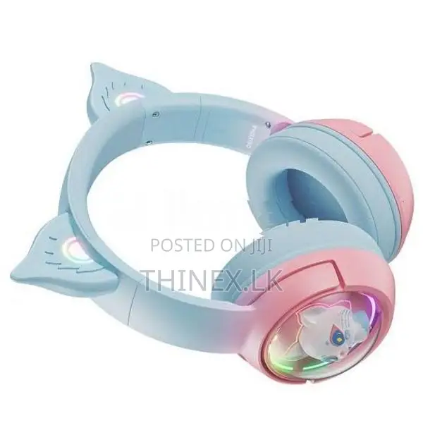 ONIKUMA B5 RGB Cat Ear Tri-Mode Wireless Gaming Headset