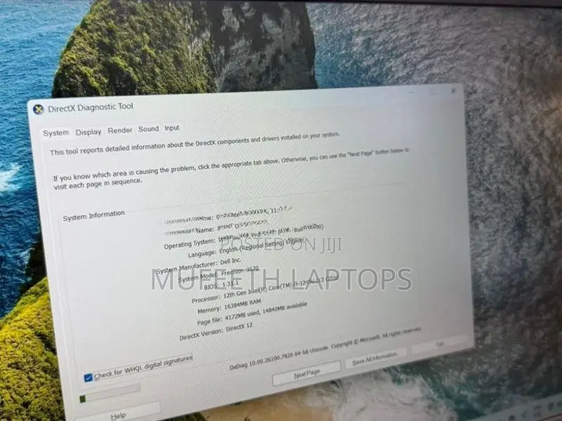 Dell i5 12Gen 16/512GB DDR 5 NViDIA 4GB Graphics