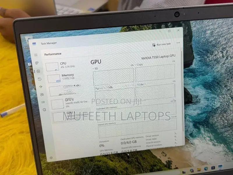 Dell i5 12Gen 16/512GB DDR 5 NViDIA 4GB Graphics