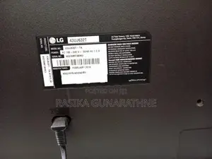 43UJ632T 43” LG TV