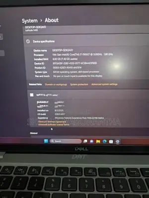 Dell core i7 11 Gen Laptop