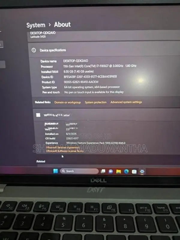 Dell core i7 11 Gen Laptop