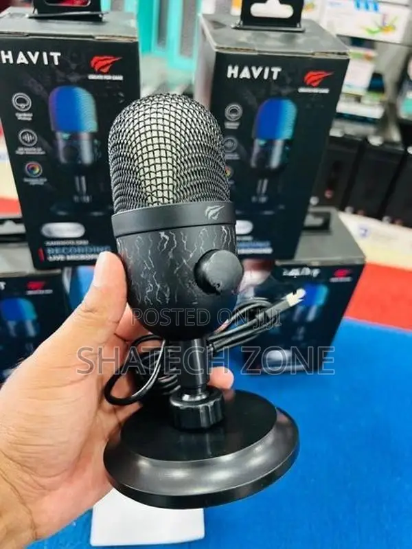 Microphone - Havit|Fantech MCX04,WMCX01 Condenser Studio Mic (Brand Ne