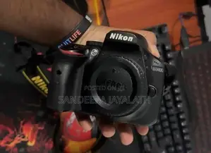 Nikon D mm Lens with Full Set