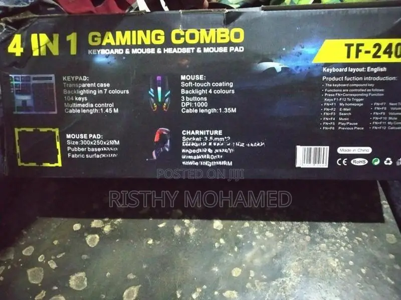 Gaming Combo 4-In-1