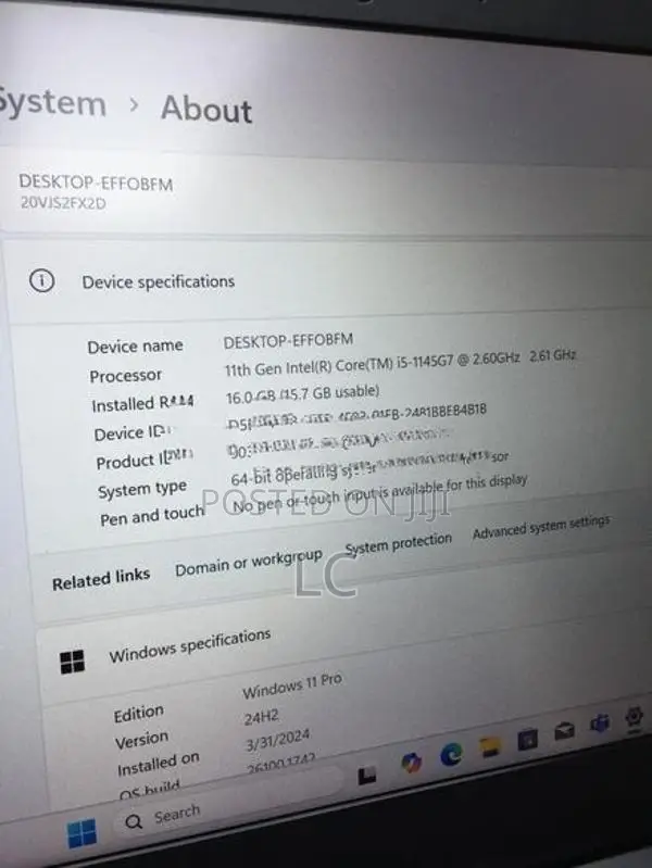 Dell Latitude 5510 Core i5 10th Gen 15.6'' Laptop