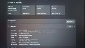 12th Gen I7 Core / Gray Dell Laptop