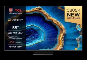 TCL 55" Smart 4K UHD HDR Google TV (55 C6KS Mini LED)
