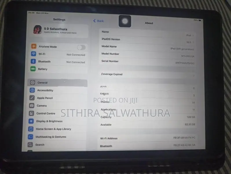 apple_ipad I Pad 8th Gen 128GB
