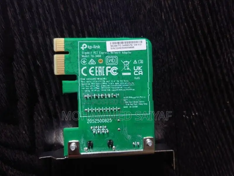 TP-Link TG-3468 Gigabit PCI Express PCIe Network Adapter / LAN Card
