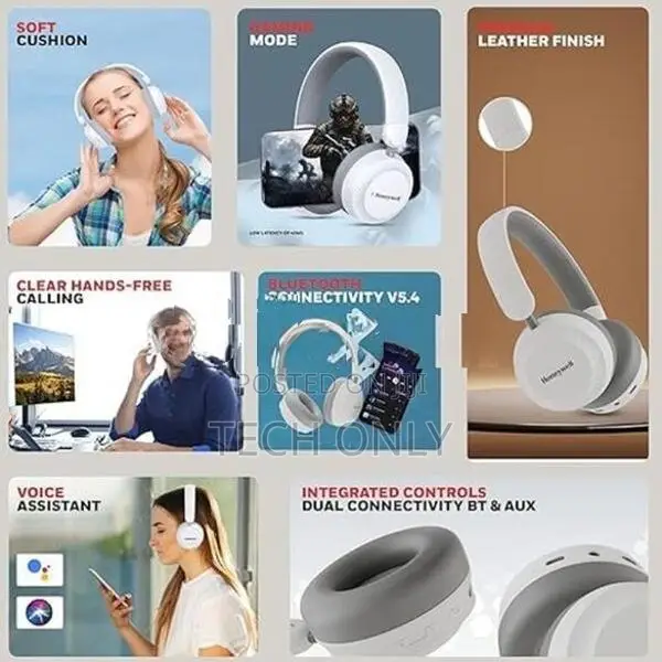 Honeywell Moxie V20 Wireless Bluetooth Headphones