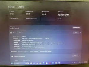 HP 15s Ryzen 5 4500U | 8GB RAM 512GB SSD