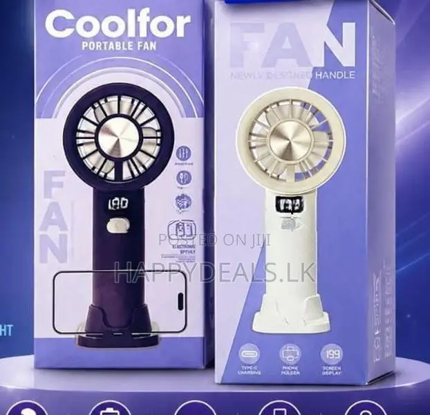Portable Rechargeable Mini Fan