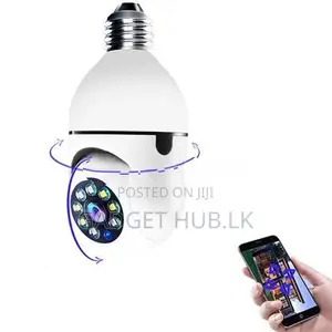 360° WiFi Bulb Camera | Full HD Smart CCTV Night Vision
