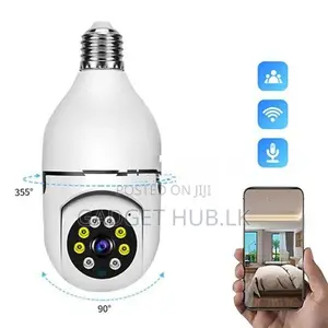 360° WiFi Bulb Camera | Full HD Smart CCTV Night Vision