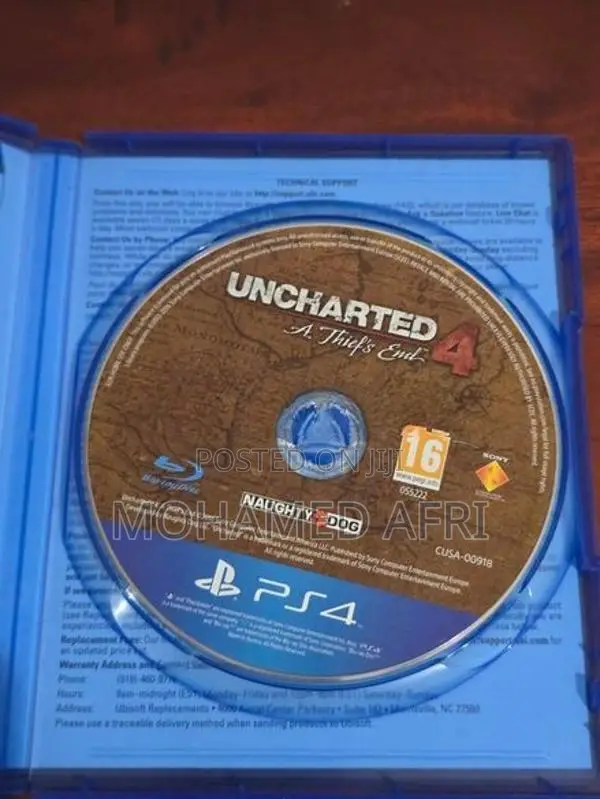 Uncharted Ps4 Game