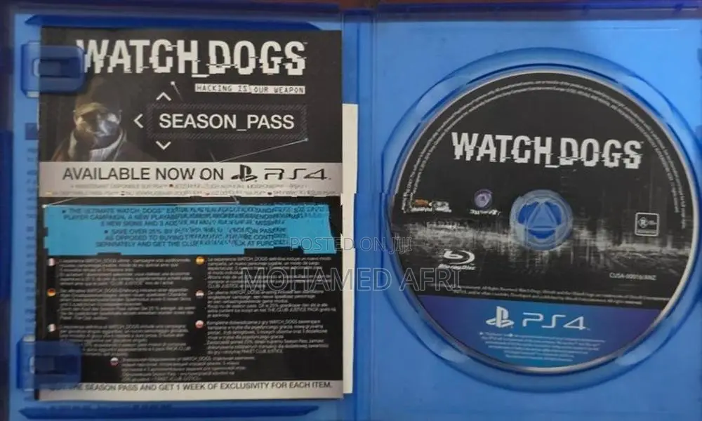 Watch Dogs Ps4 Game