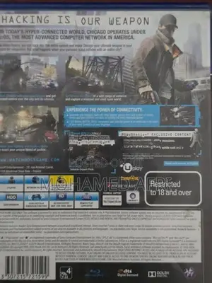Watch Dogs Ps4 Game