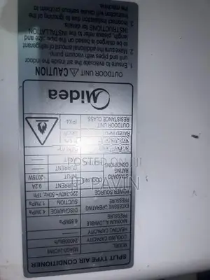Midea 24000BTU Non Inverter Split Air Conditioner