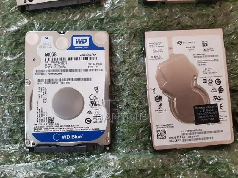 500GB Laptop Hard Disk Seagate WD
