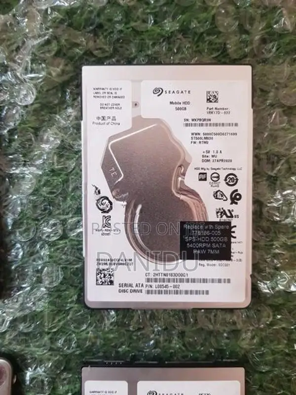 500GB Laptop Hard Disk Seagate WD