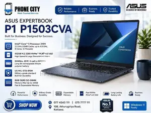 Asus ExpertBook P1 Core 5 14th Gen H Processor 8GBRam DDR5 512GB