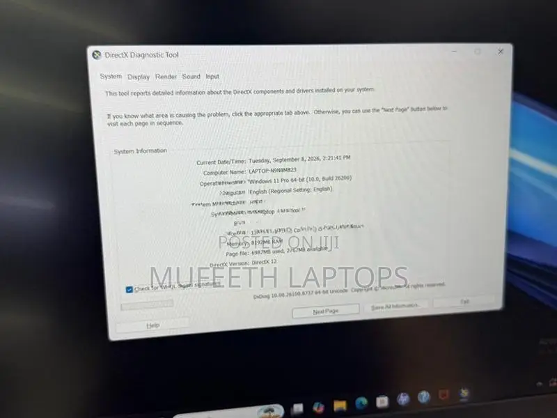 HP i5 13Gen 8/512GB 15.6”FHD NVidia