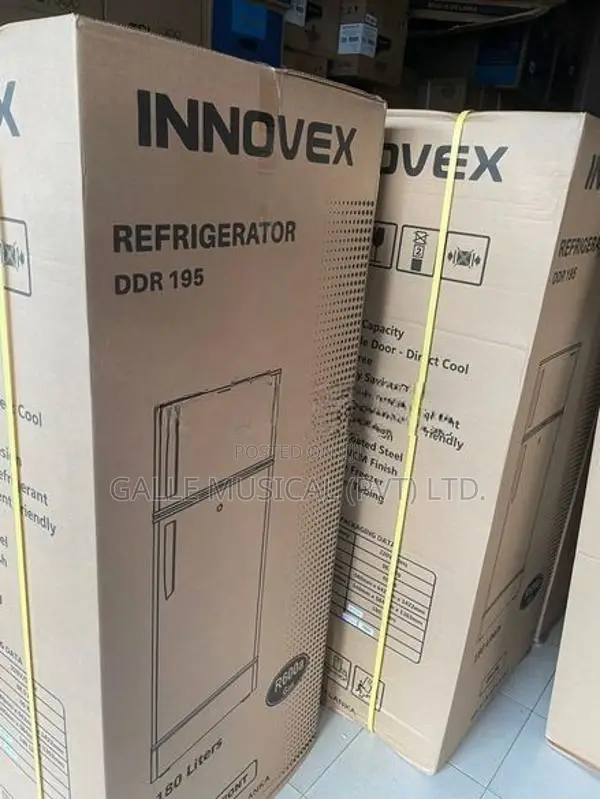 Innovex Direct Cool Double Door Refrigerator 180Ltr- DDR195