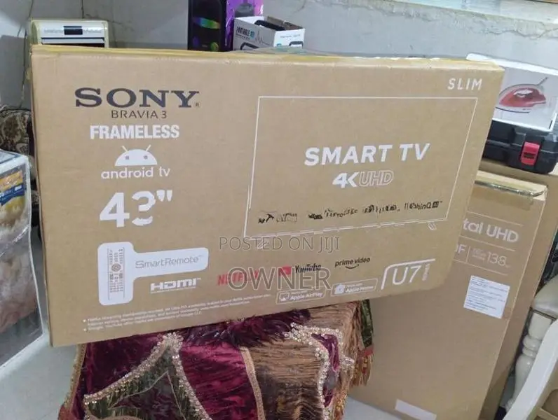 Sony Bravia 43" 4K Android Smart TV