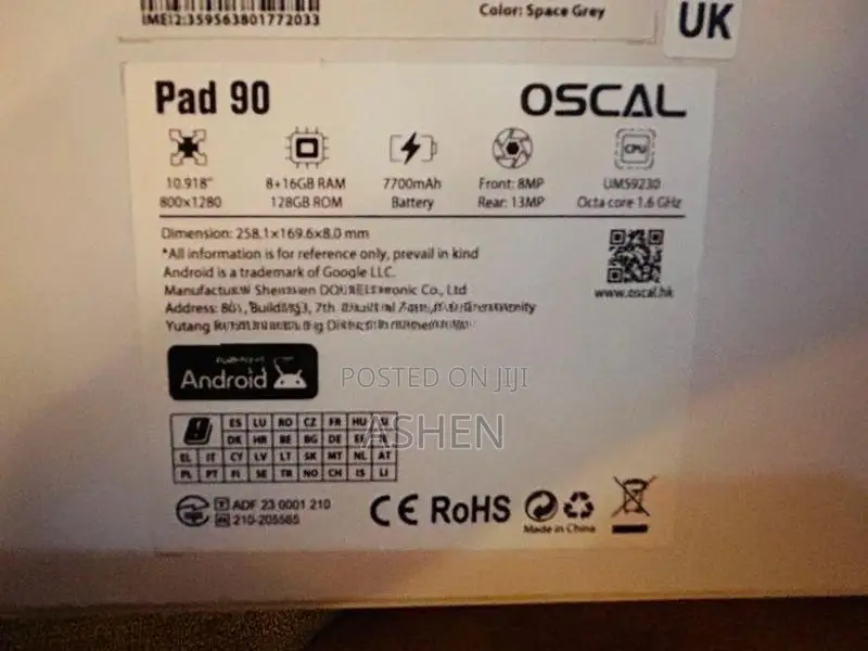 Oscal Pad 90
