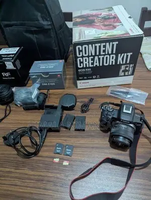 Canon EOS R50 Content Creator Kit Complete Gear Bundle