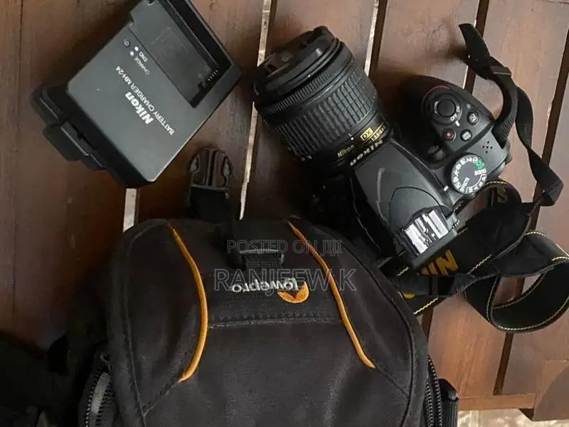 Nikon D3400 Dslr Camera Full Set/18-55mm Lens/Shutter Count - 6130