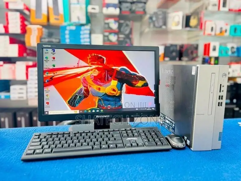 Computer i3 8th Gen Lenovo 8GB RAM|500GB HDD (Monitor 17" 22"+Full Set