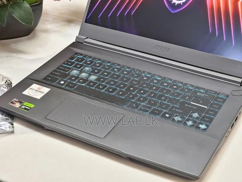 .MSI Ryzen 7 7735HS–13th GEN RTX 3050 4GB 8GB DDR5 RAM 512GB NVME SSD