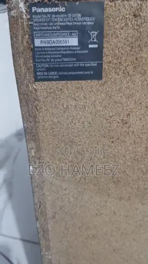 Panasonic 300w Sound With Subwoofer