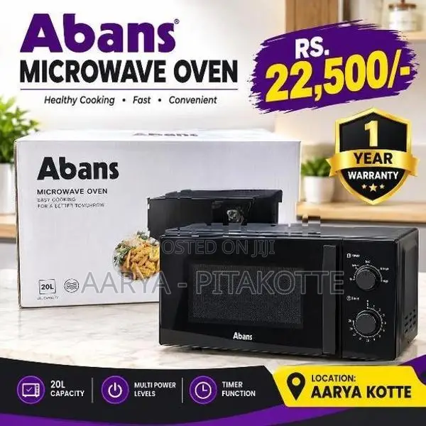 Abans microwave oven 20L Capacity