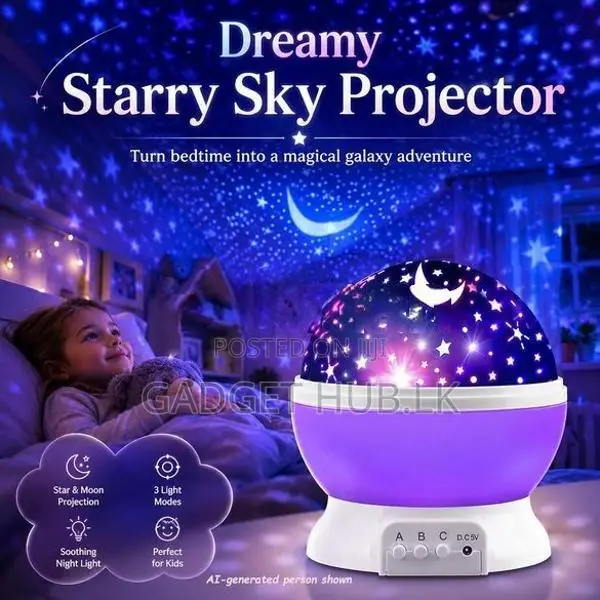 Star Projector Night Light Galaxy Lamp