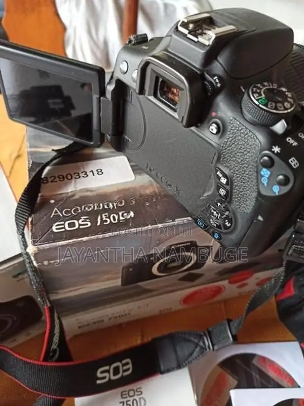 Dslr Canon 750D Camera